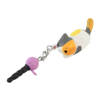 

Newest Cat Playing Ball 35mm Anti Dust Earphone Jack Plug Stopper For Phone