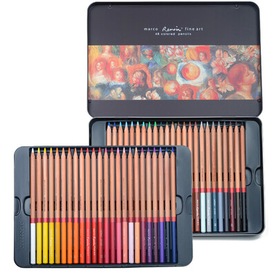 

Marco 3100-48TN Renoir series 48 color pencil color pen color lead box