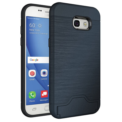 

Fivice Samsung A5 2017A520 Case TPU all-inclusive anti-drop brushed card with bracket mobile phone case