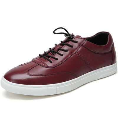 

Camel (CAMEL) fashion casual leather skateboard shoes male A632254150 red 39
