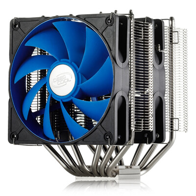 

Aeolus (Deepcool) Xuanbing версия 400 Jinlin процессор теплоотвода (мультиплатформенная / поддержка АМ4 / 4 тепловых трубки / умный термостат / 12см вентилятор / побочная смазка)
