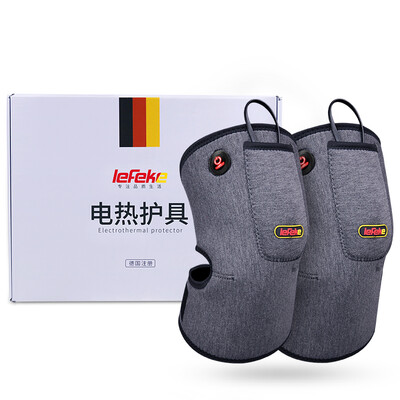 

lefeke electric knee pads plus velvet legs warm windproof knee equipment send charging treasure