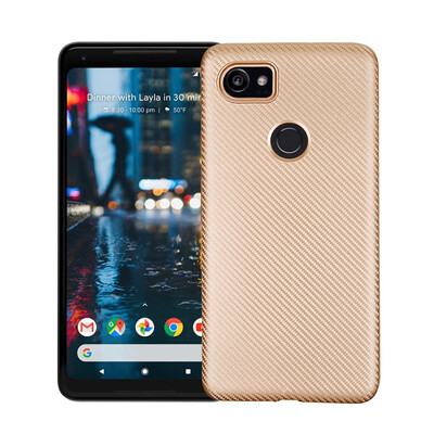

Goowiiz Phone Case For Google Pixel 22XLGM8 Luxury Ultra-thin Carbon Fiber Soft Silicone Complete protection