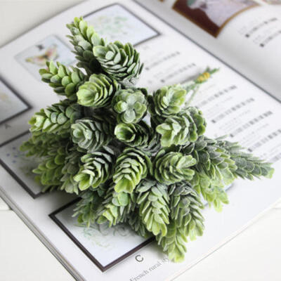 

AU Artificial Silk Greenery Green Grass Bouquet Bunch Photography Props Decor
