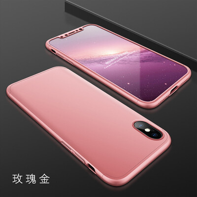 

For iphone 6S 6 Plus Phone case 3 in 1 Case Ultra Thin Luxury 360 Full Protect hard PC Phone Cover
