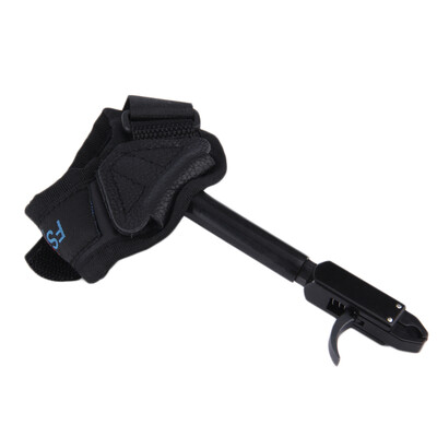 

Adult Compound Bow Caliper Release Shooting Trigger with Buckle Wrist Strap