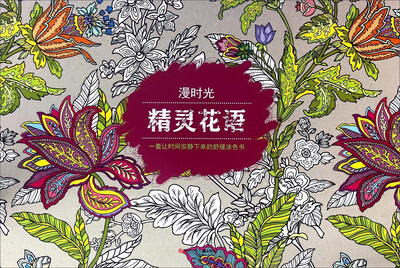 

漫时光 精灵花语/漫时光涂色书
