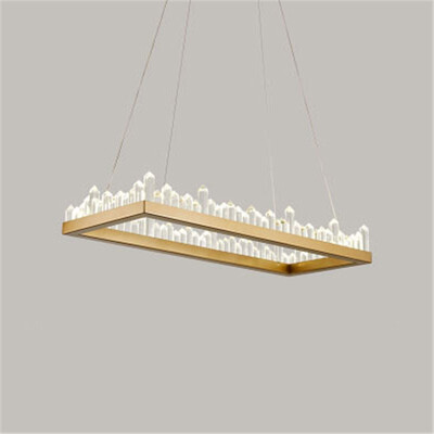 

Baycheer HL487623 K9 Crystal Gold Finish 3937" Diameter Round Crystal ChandelierWram Light