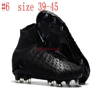 

Mens Hypervenom Phantom soccer cleats kids high ankle Football boots Mercurial Superfly FG Women Soccer shoes predator cr7 35-45