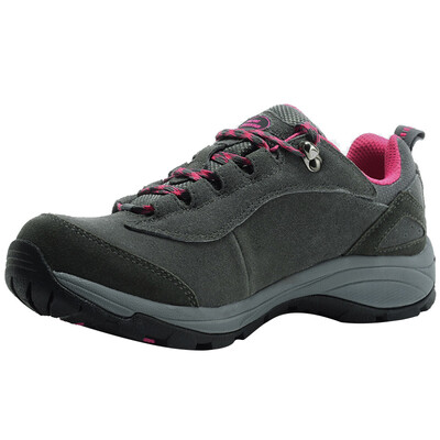 

El Monte ALPINT MOUNTAIN outdoor men and women mountaineering shoes walking shoes sports shoes wear anti-slip outdoor shoes leather breathable tooling shoes 640-817 gray 38
