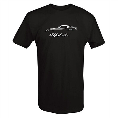 

Alfaholic Alfa Romeo Sports Coupe Euro Classic Racing T Shirt
