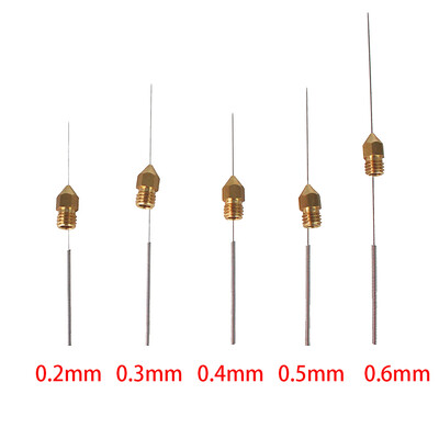 

3D Printer Nozzle Cleaning Kit Drill Bits Tool For Makerbot And Creality CR-10sAnet 10 PCS 02-06mm