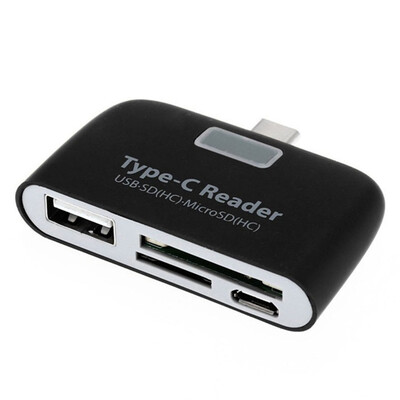 

TOFOCO USB 31 Type-c OTG Card Reader Type C USB-C Male To USB 30 OTG TF SD MS Female Adapter For OTG Phone Macbook
