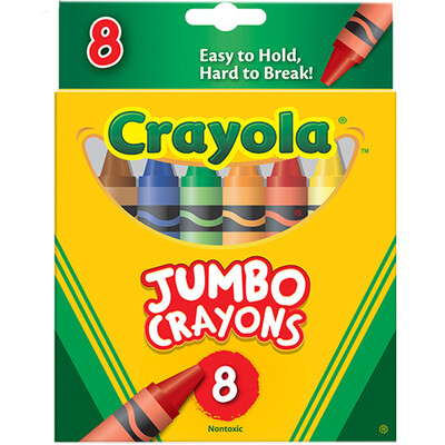 

Окрашенные детских музыкальных Crayola 8-цветные мелки 52-0389 King Child