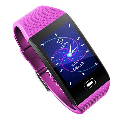 

LYKL fashion smart bracelet CK28 color screen heart sports rechargeable pedometer fitness tracker IP67 waterproof USB charging