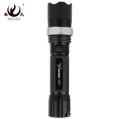 

Set too led glare flashlight mini flashlight outdoor hunting riding rechargeable