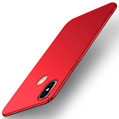 

MOONCASE Millet Mi 8 All-inclusive ultra-thin PC case - red