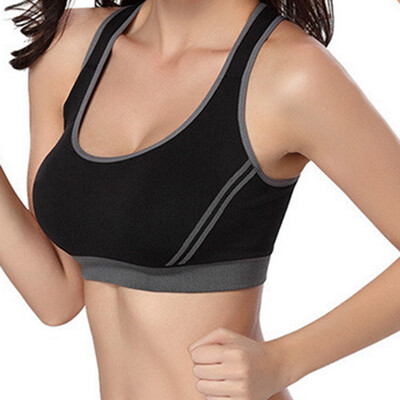 

Women Padded Bra Backcross Athletic Slim Vest Gym Fitness Sports Yoga Stretch