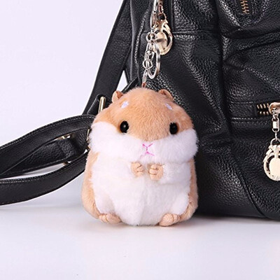 

Outdoor Cute Hamster Plush Keychain Purse Pendant