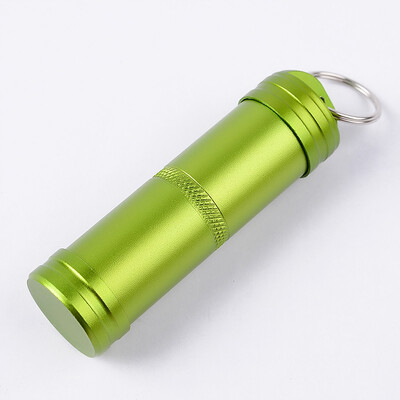 

Super Strong Metal CNC Outdoor Waterproof Emergency First Aid Survival Pill Bottle Camping EDC Medicine Box
