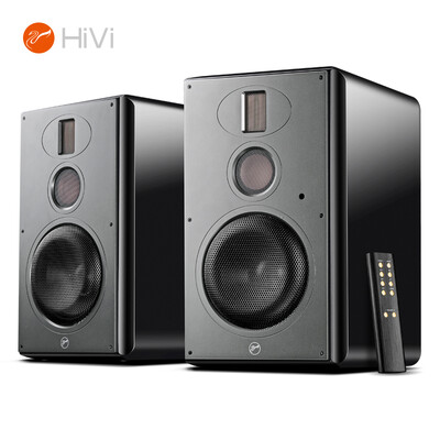 

Hivi Hi6 H6 high fidelity stereo active speaker Bluetooth wireless WiFi speaker living room audio