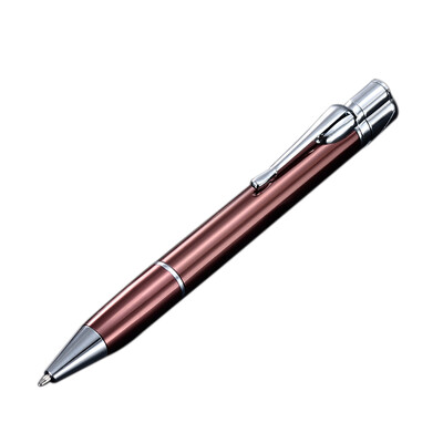 

Ball Point Pen Shape Windproof Gas Lighters Adjustable Green Straight Flame Butane Jet Rust Red