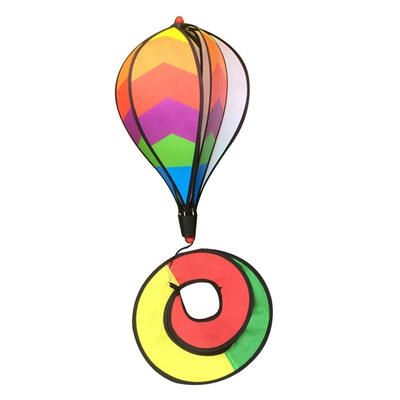 

UpperX Hot air balloon Spinner Winds ballooning Kite Garden Court House Decoration Air Channel Toy - 5