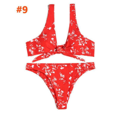 

2019 New Women Bandage Push-up Padded Bikini Set Swimwear Swimsuit Bathing Suit