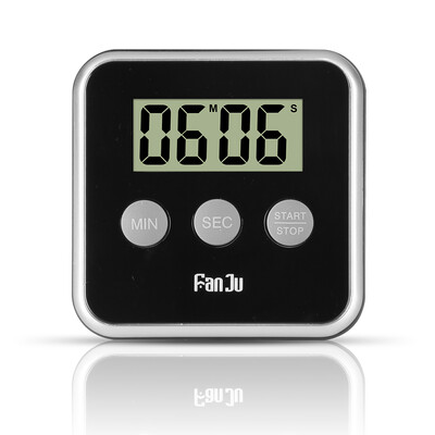 

FanJu FJ231 Digital Kitchen Timer with Big Display Loud Alarm Magnetic Back Foldable Stand