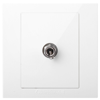 

Feidiao (feidiao) switch socket panel five-hole socket with usb charging socket panel 86 A6 dimension square white