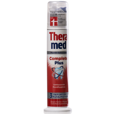 

Henkel Shihua Kou Theramed disintegration toothpaste press toothpaste 100ml red European original import