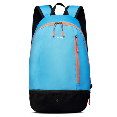 

Ninth City VNINE shoulder bag large capacity sports backpack student bag basketball bag soccer bag independent shoe warehouse VD6BV97031J light blue orange