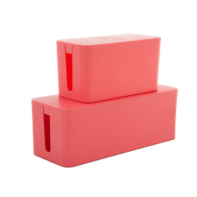 

Citylong plastic storage box power cord storage box home office one large one small combination storage box set two-piece suit