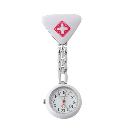 

Round Triangular Nurse Doctor Watch Hanging Pocket Clip-on Time Piece New