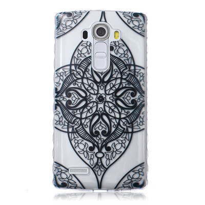 

Black love Pattern Soft Thin TPU Rubber Silicone Gel Case Cover for LG G4