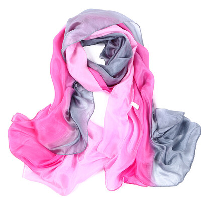 

Jingdong Supermarket Meng Si Ke MSEK Women&39s scarves silk silk gradually changing color series foreign spinning scarves scarves shawls WSJ141689 158 powder