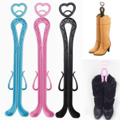 

Plastic Boots Shaper Supporter Shaft Keeper Holder Organizer Storage Hanger
