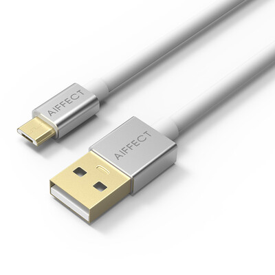 

AIFFECT UM2A1 Micro USB Charging Cable with Aluminum Casing for Android Phones & Tablets