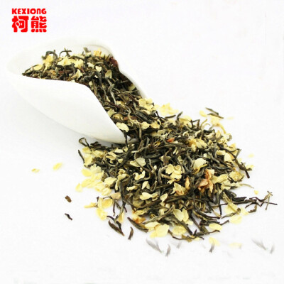 

C-TS015 new jasmine flowers green tea jasmine flurries chinese tea green jasmine flower green food