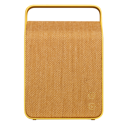 

Weifa (Oslo) Audio Speaker Bluetooth Портативная беспроводная текстильная ткань Поддержка NFC 3,5 мм Jack Интеллектуальный режим ожидания Sand Yellow