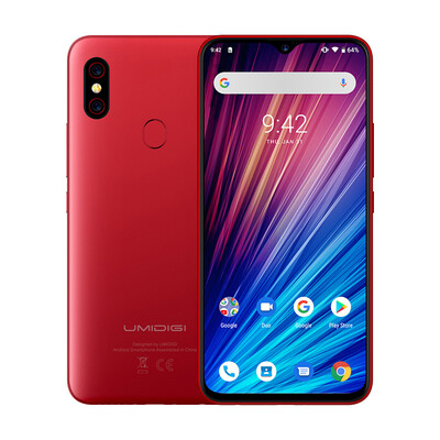 

Non EU Version UMIDIGI F1 Play Mobile Phone 63inch FHD 6GB64GB 48MP Android 90 Helio P60 Octa Core 5150mAh 18W OTG NFC Finge