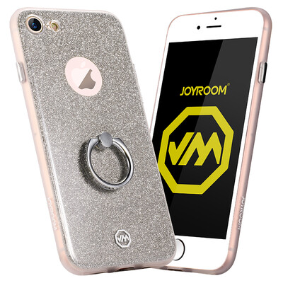 

Machine Music Hall Apple 87 Chiffon Case Protective Case Finger Buckle Bracket Lightweight Anti-wrestling Mobile Phone Case For iPhone8 7 47 inch Honey Series Silver