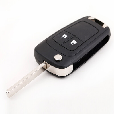 

2 Button Flip Remote Folding Key Shell Case for Vauxhall Opel Astra & Insignia