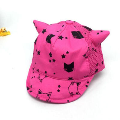 

UK Toddler Baby Boys Girls Starry sky Baseball Cap Soft Cartoon Print Caps