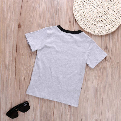 

Fashion Toddler Kids Boys Batman Short Sleeves Tops T-shirt Casual Clothes 2-7T