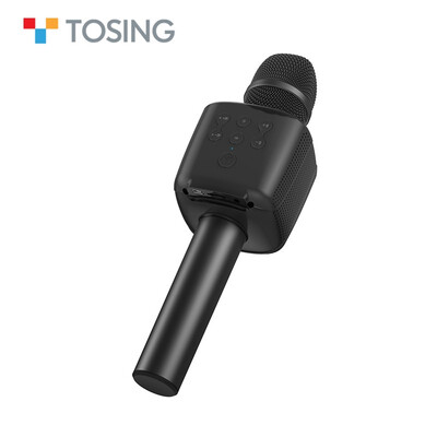 

TOSING 015 2019 New Portable Karaoke Microphone Wireless Blue tooth Speaker Handheld Music Player KTV Travel Support TF card Play