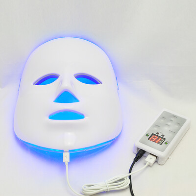 

7 Colors LED Photon Facial Mask Skin Rejuvenation Light Therapy Reduces Wrinkles 420311 420312