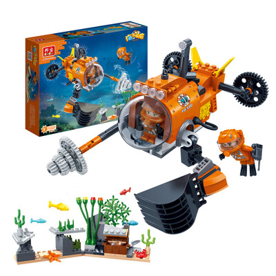 

BanBao Развивающие игрушки Детские кубики строительные блоки 7407