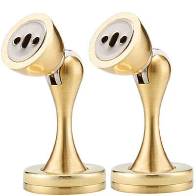 

Jingdong supermarket Yuhuze Yuhuaze European simple door suction 2 loaded indoor door to absorb the wall suction door touch door pull wire gold