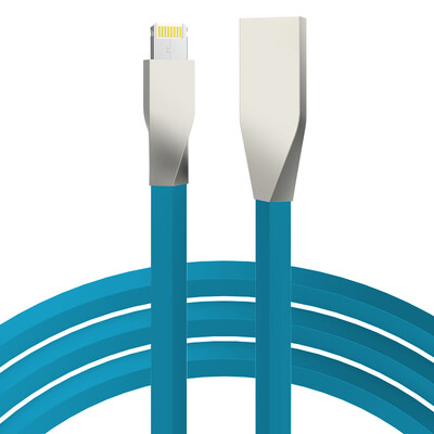 

RND zinc alloy combo data line compatible with Apple's Android charging cable 1 m blue